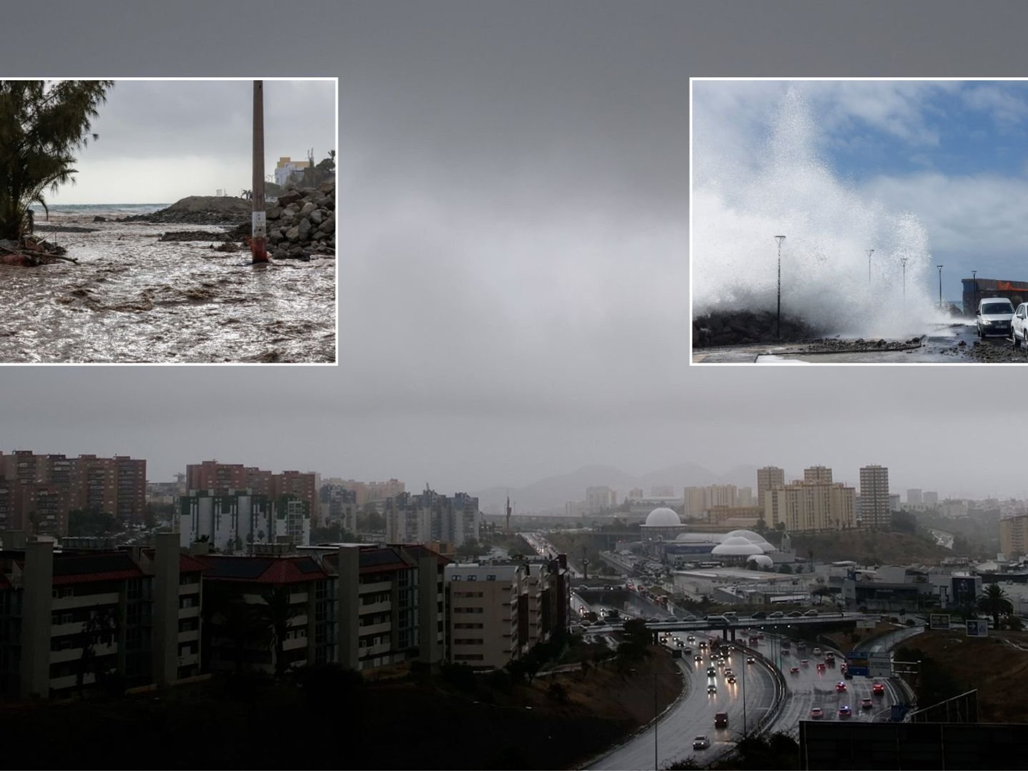 Thousands of Britons evacuated from Canary Islands as ferocious storms pummel islands