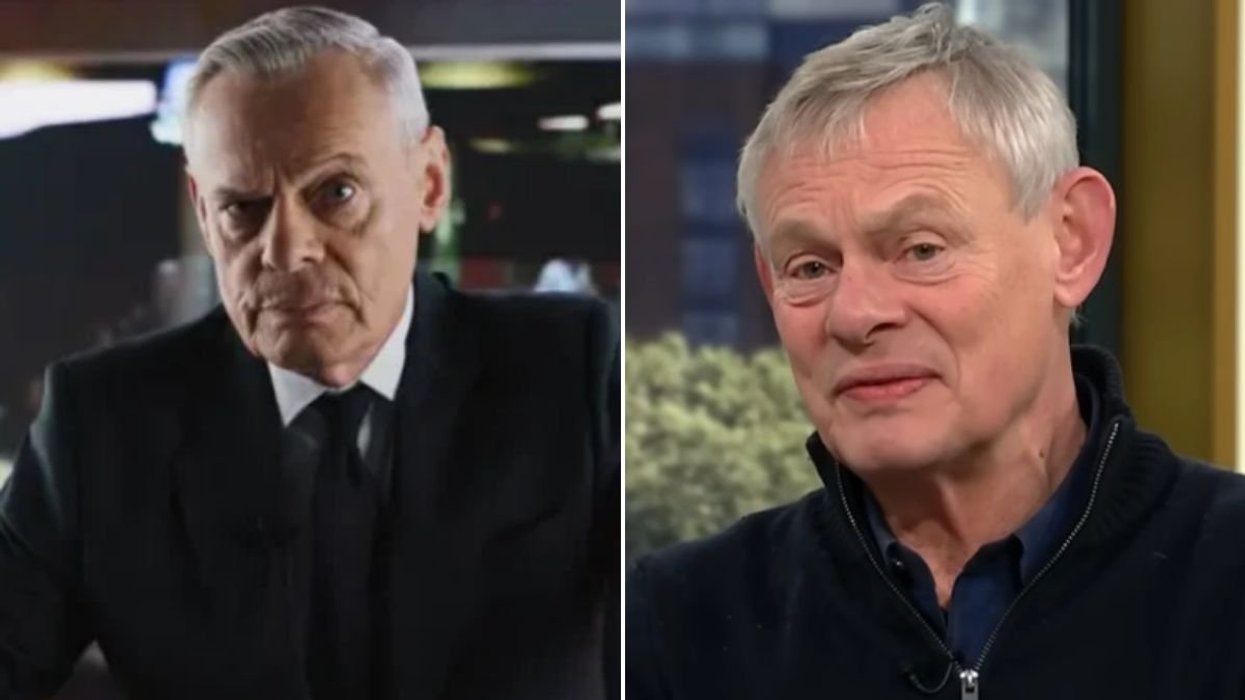 Martin Clunes advises critics of Channel 5 Huw Edwards drama 'don't watch it' amid concerns over being 'too soon'