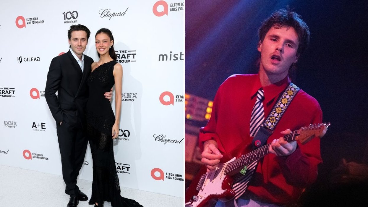 Cruz Beckham 'emotional' during performance of song referencing Brooklyn feud