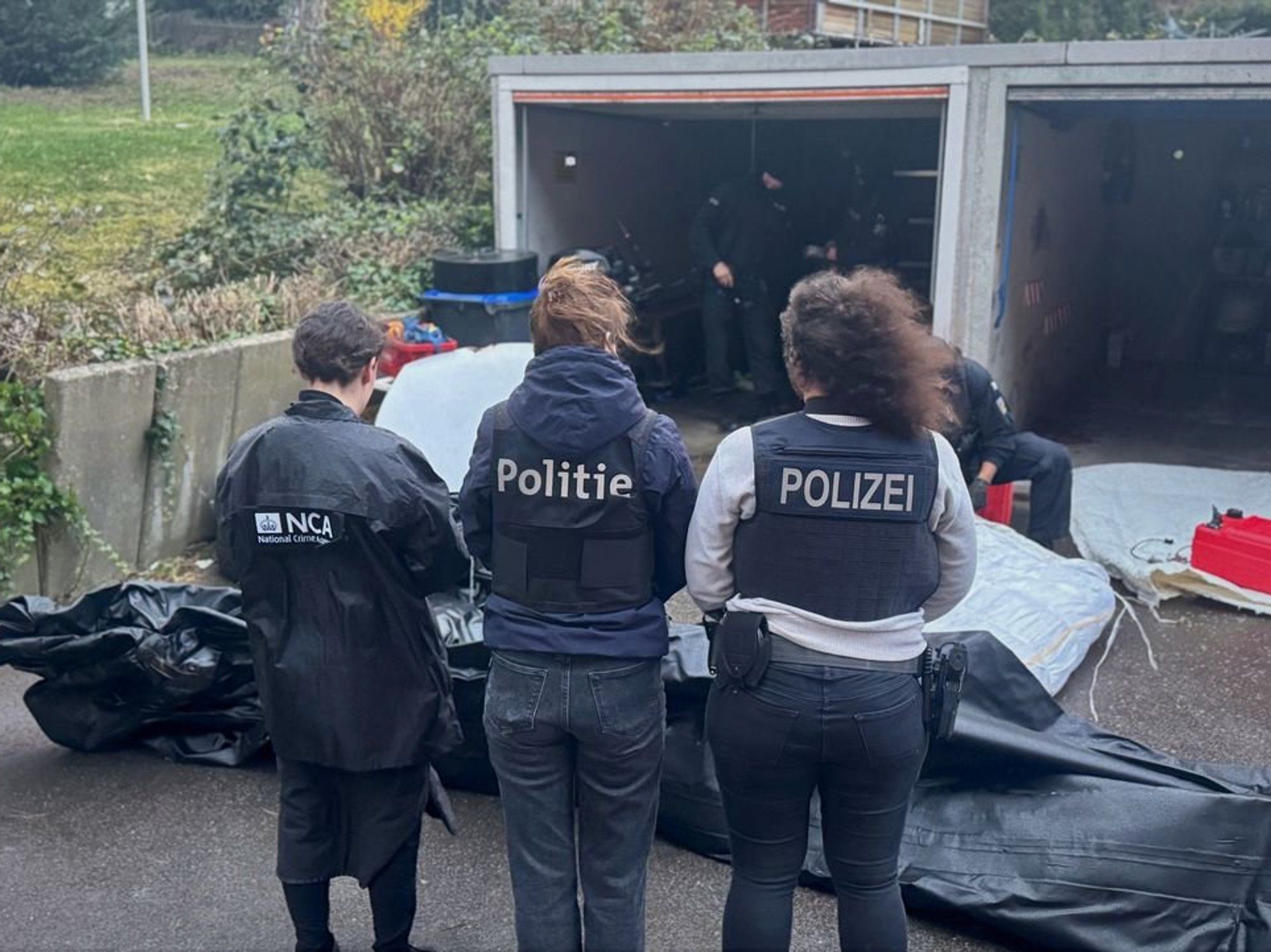 Four Syrians arrested in Germany as part of joint operation with Britain to crack down on Channel...