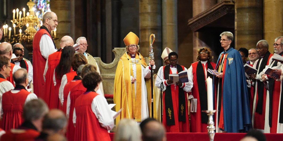Historic moment Dame Sarah Mullally becomes first female Archbishop of Canterbury Historic moment Dame Sarah Mullally becomes first female Archbishop of Canterbury