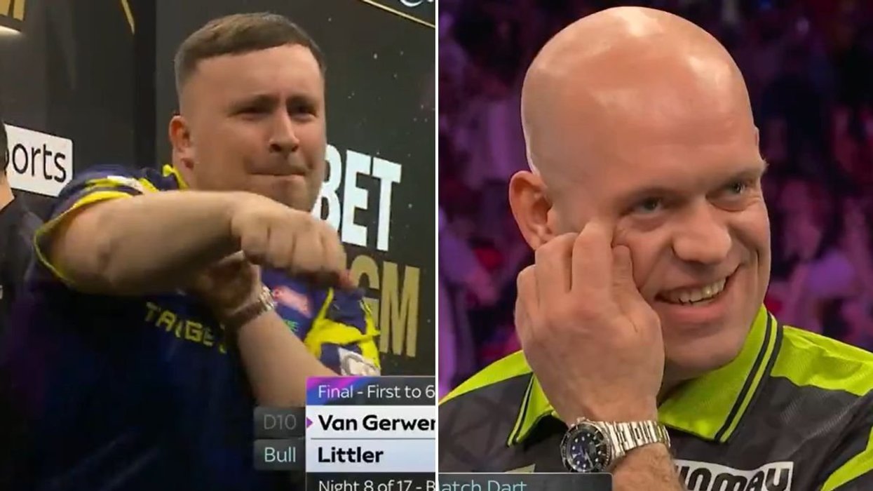 Luke Littler hits TWO 170 finishes to beat Michael van Gerwen to take Premier League table summit