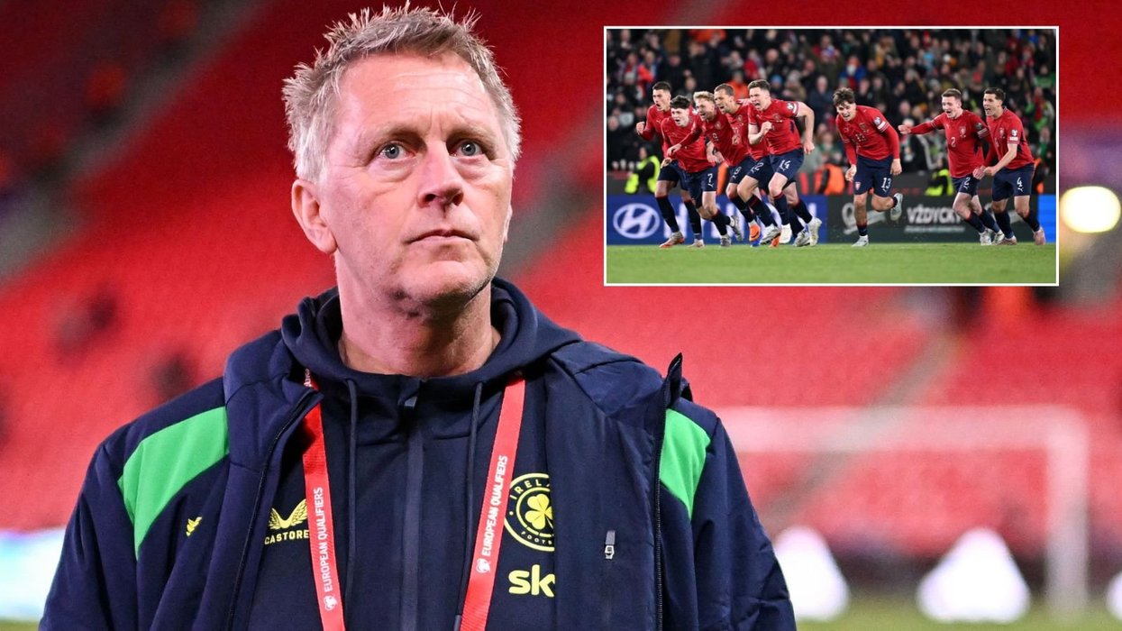 Ireland manager gives devastated speech after losing Czechia World Cup play-off match