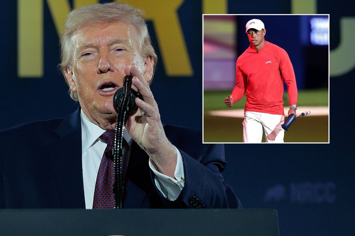 Donald Trump drops bombshell news about Tiger Woods as Masters creeps closer