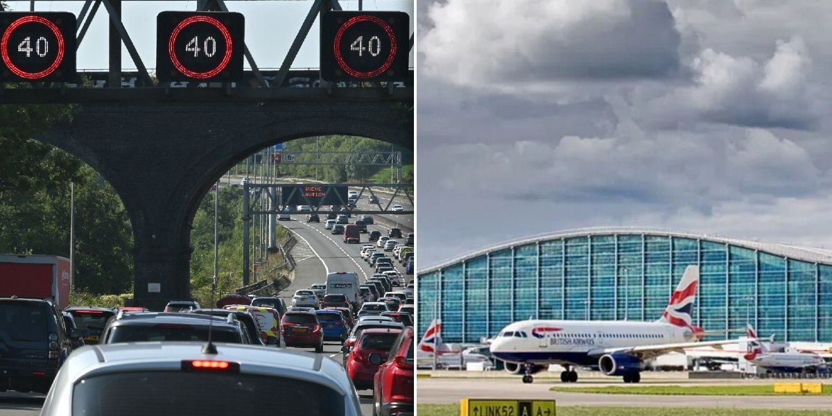 Britons could face lower speed limits and be forced to take summer staycations instead of flying abroad Britons could face lower speed limits and be forced to take summer staycations instead of flying abroad