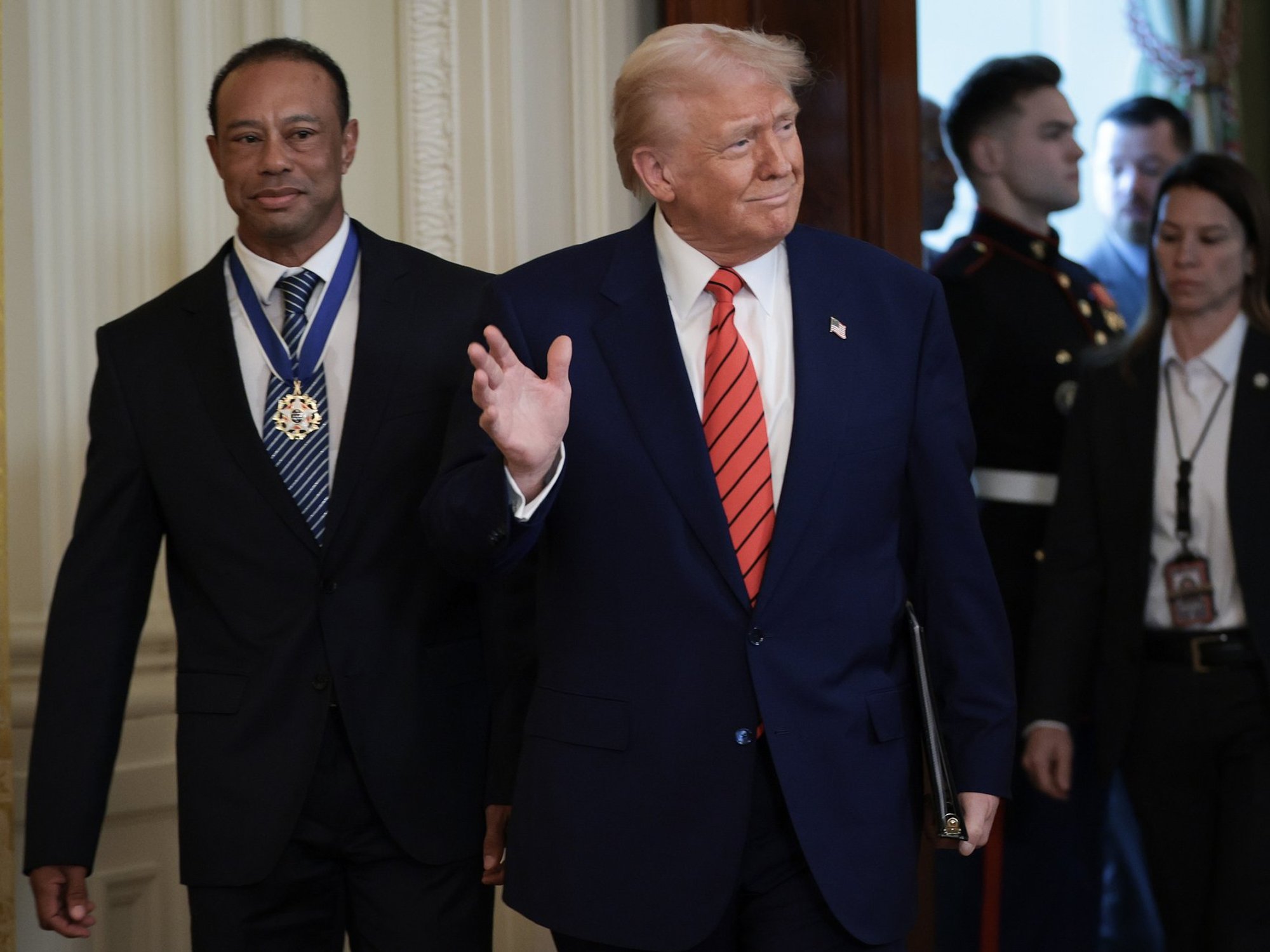 Donald Trump 'feels so badly' as US President reveals sadness after Tiger Woods car crash