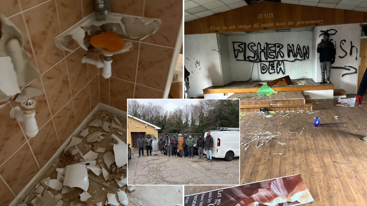 Church vandalised in targeted attack as pastor pleads: 'We've been victimised for being Christians!'