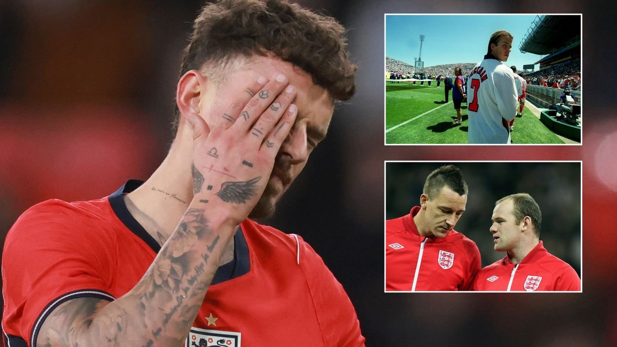 England football's biggest villains as Ben White becomes latest player to face fan fury