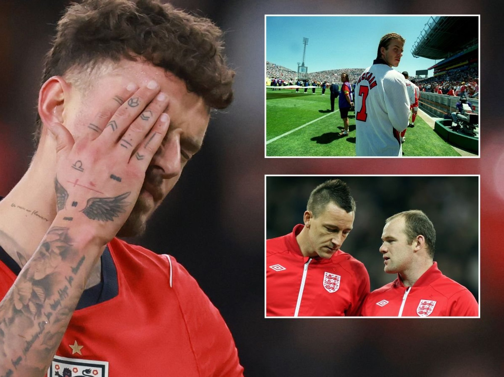 England football's biggest villains as Ben White becomes latest player to face fan fury