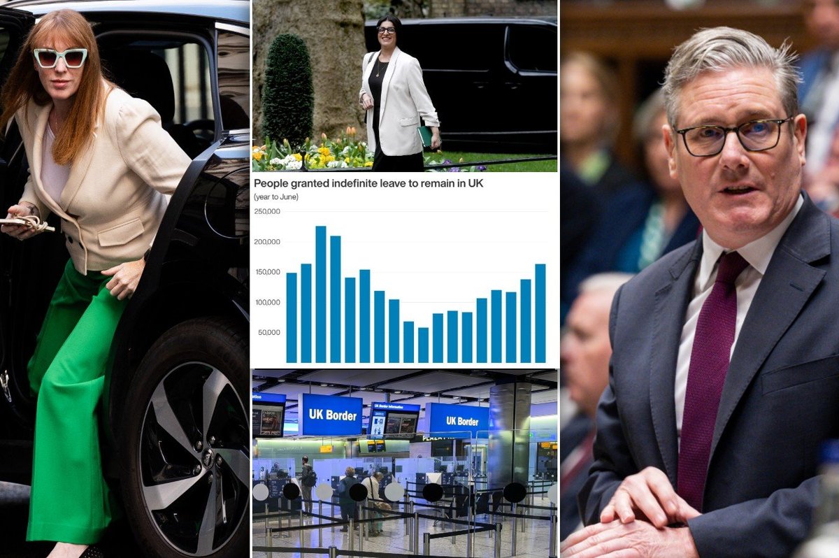 Keir Starmer considering immigration U-turn as PM accused of 'pathetically caving' to Angela Rayner