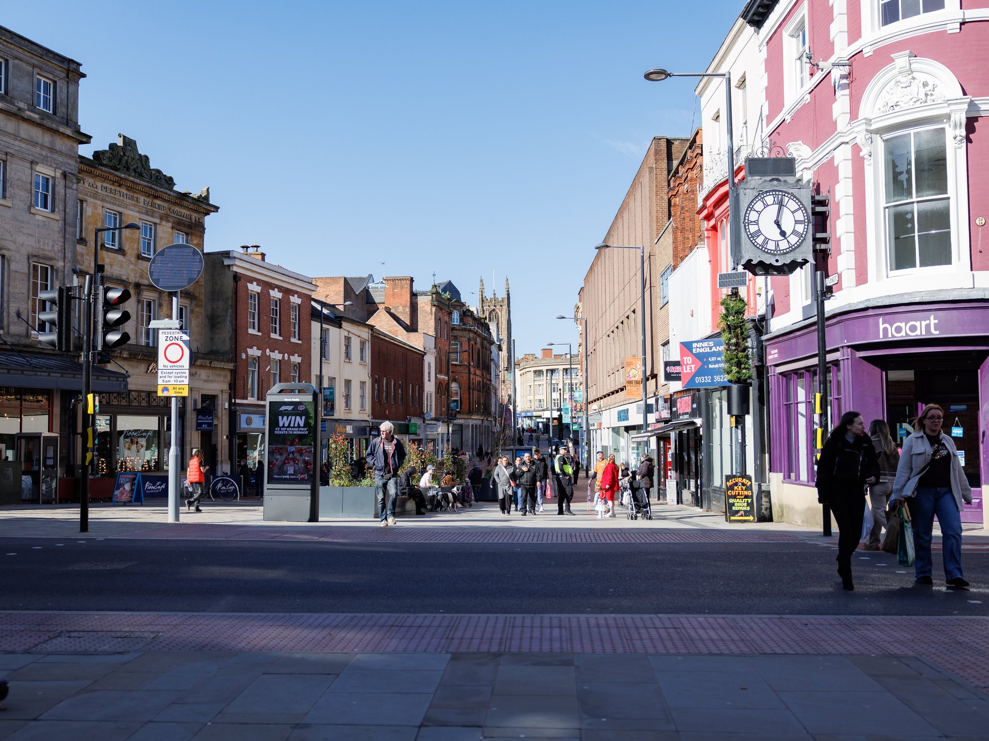 Multiple people injured in Derby car incident with man under arrest