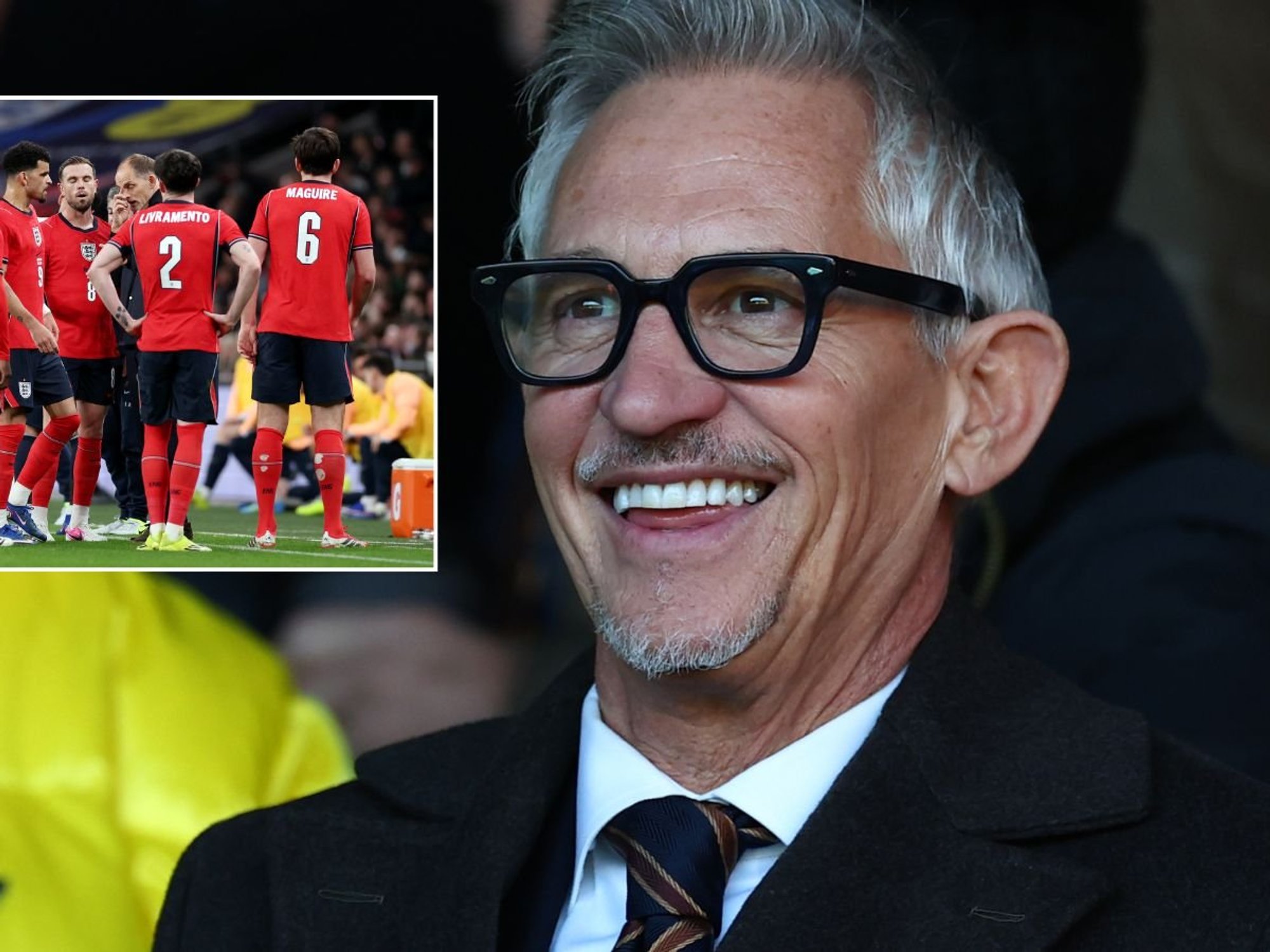 Gary Lineker names England's two main rivals for World Cup glory as Japan match nears
