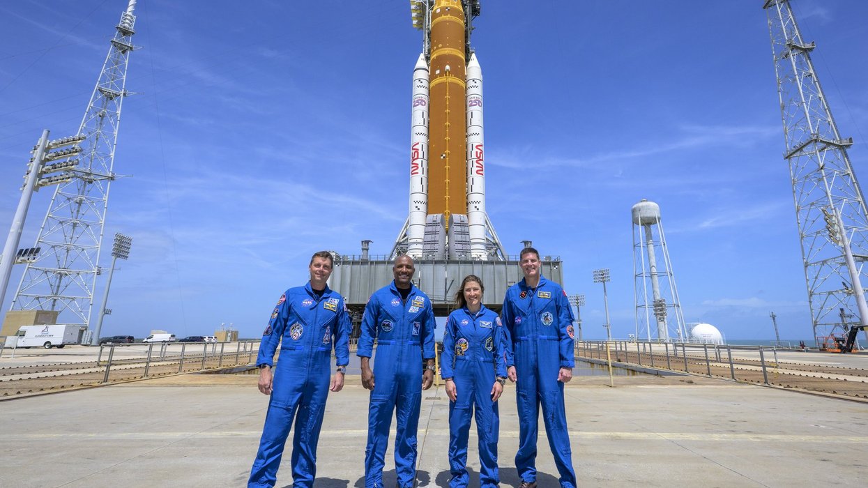 Countdown underway for first manned Moon mission in more than 50 years as crew 'ready to go' deeper into space than any human in history