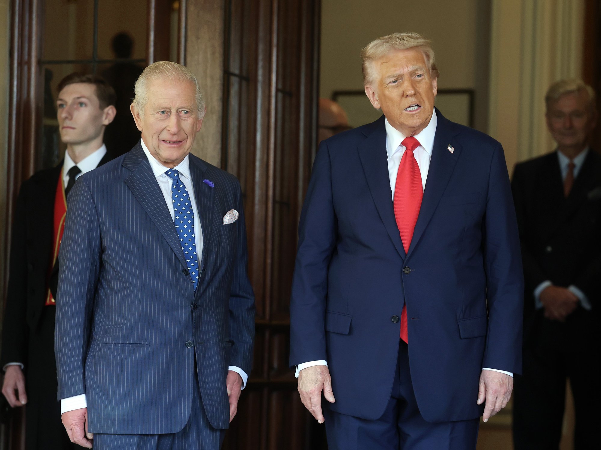 Donald Trump appears to reveal exact date of King's visit to US despite attempts to keep it under wraps