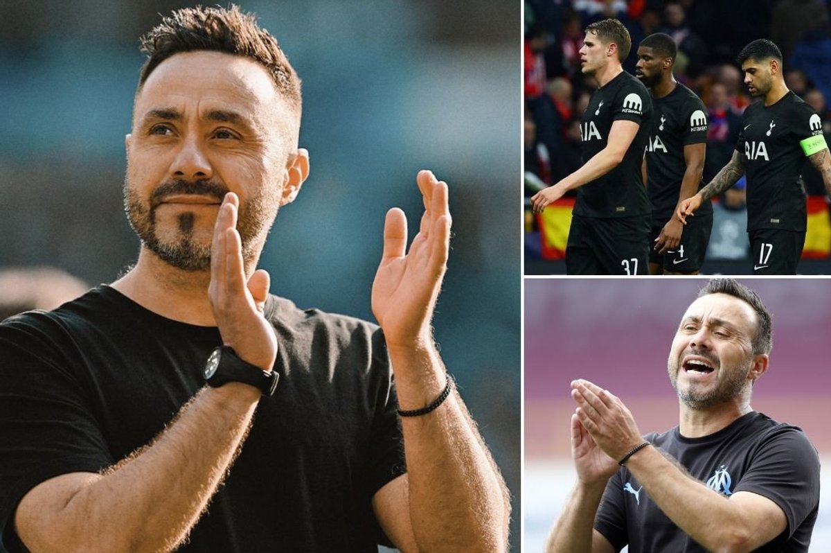 Tottenham appoint Roberto De Zerbi as official statement released and Italian's first words