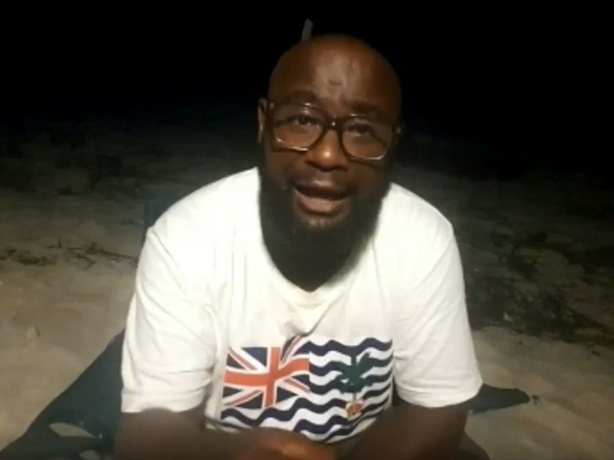 Watch the moment Chagos's First Minister belts out stirring rendition of God Save the King