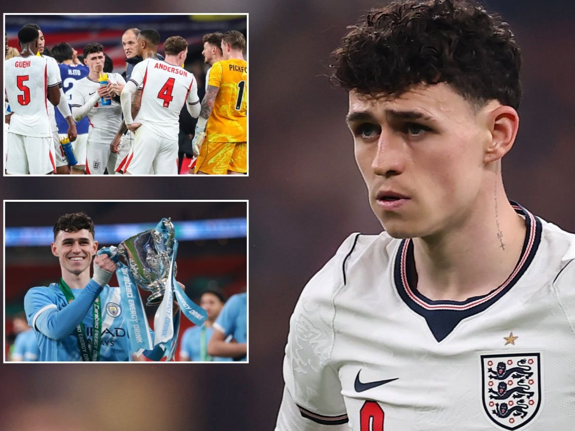 Phil Foden has never done it for England and looks like he never will