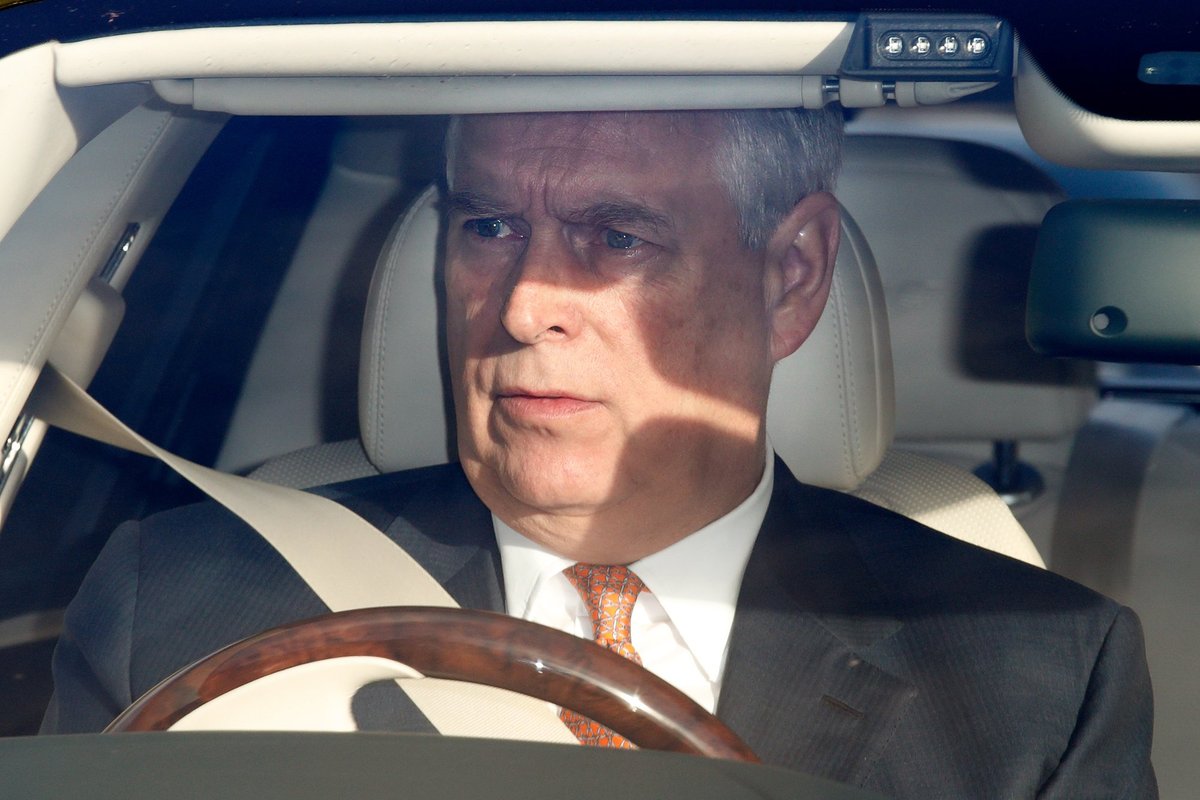 Andrew Mountbatten-Windsor seen driving in Sandringham as Palace staff empty Royal Lodge of all possessions