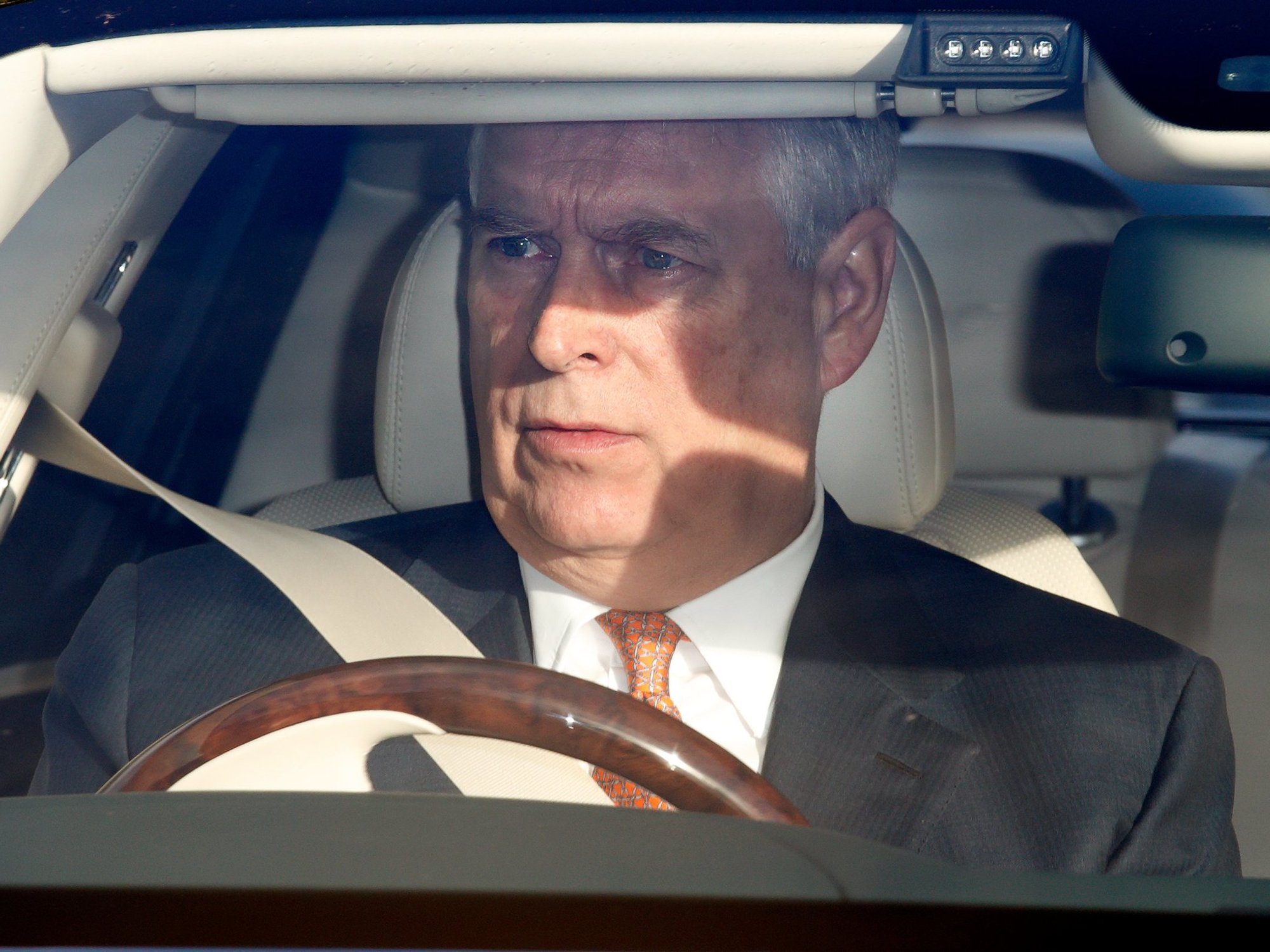 Andrew Mountbatten-Windsor seen driving in Sandringham as Palace staff empty Royal Lodge of all p...