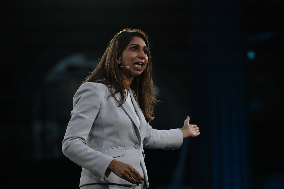 Suella Braverman slams appointment of trans lobbyist to endometriosis charity