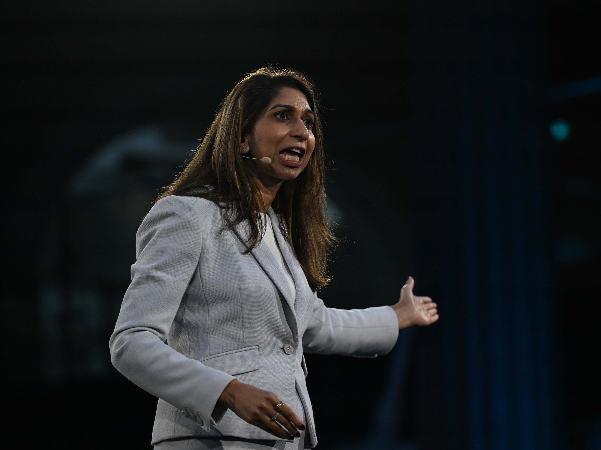 Suella Braverman slams appointment of trans lobbyist to endometriosis charity