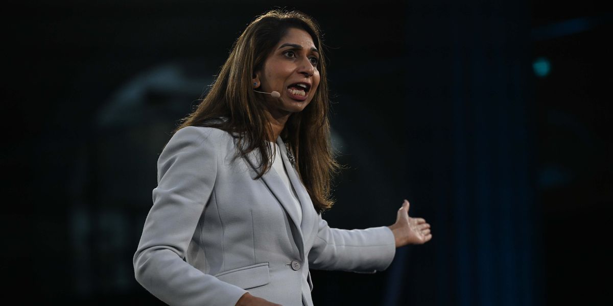 Suella Braverman slams appointment of trans lobbyist to endometriosis charity Suella Braverman slams appointment of trans lobbyist to endometriosis charity