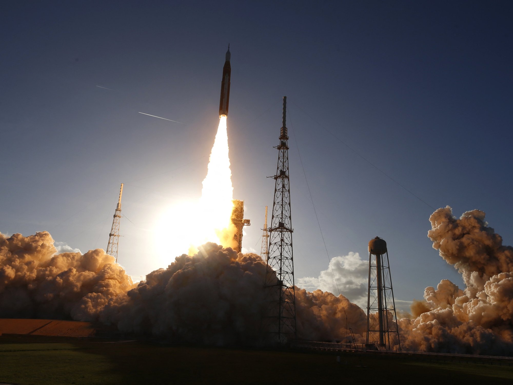 Watch the historic moment Nasa's Artemis II mission blasted off to the Moon