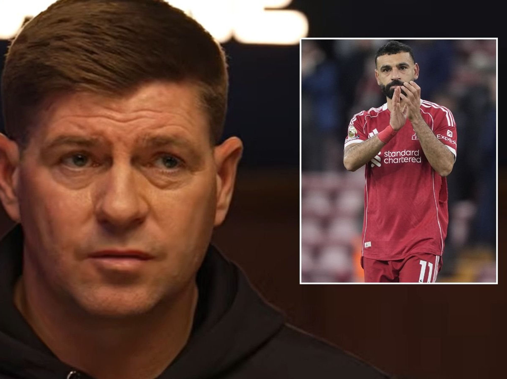Steven Gerrard reveals talks with Mohamed Salah after explosive Liverpool row