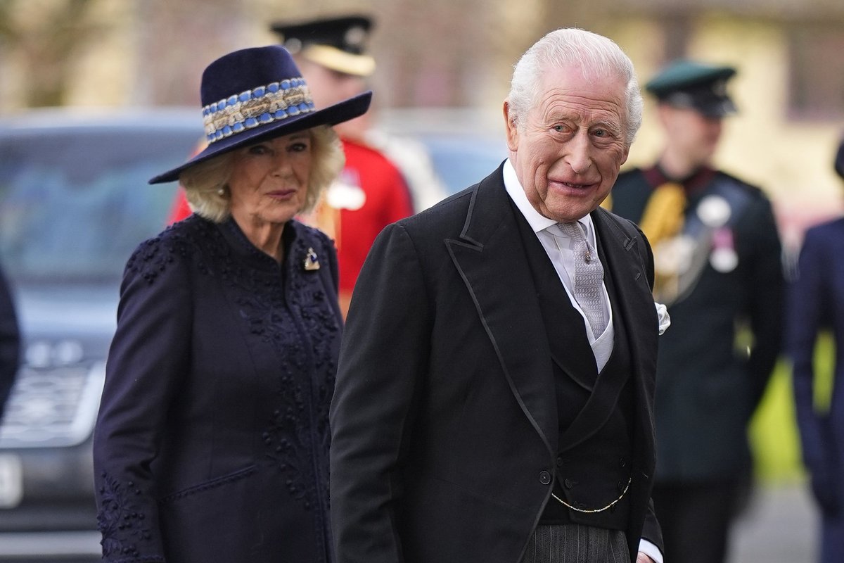 King Charles and Queen Camilla attend Royal Maundy Service after protesters target event