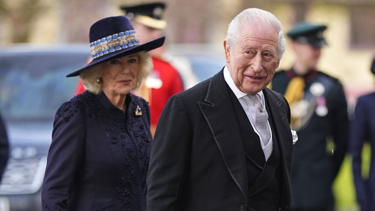King Charles and Queen Camilla attend Royal Maundy Service after protesters target event