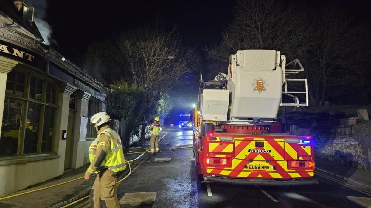 Firefighters rush to save beloved local pub after blaze breaks out on decking
