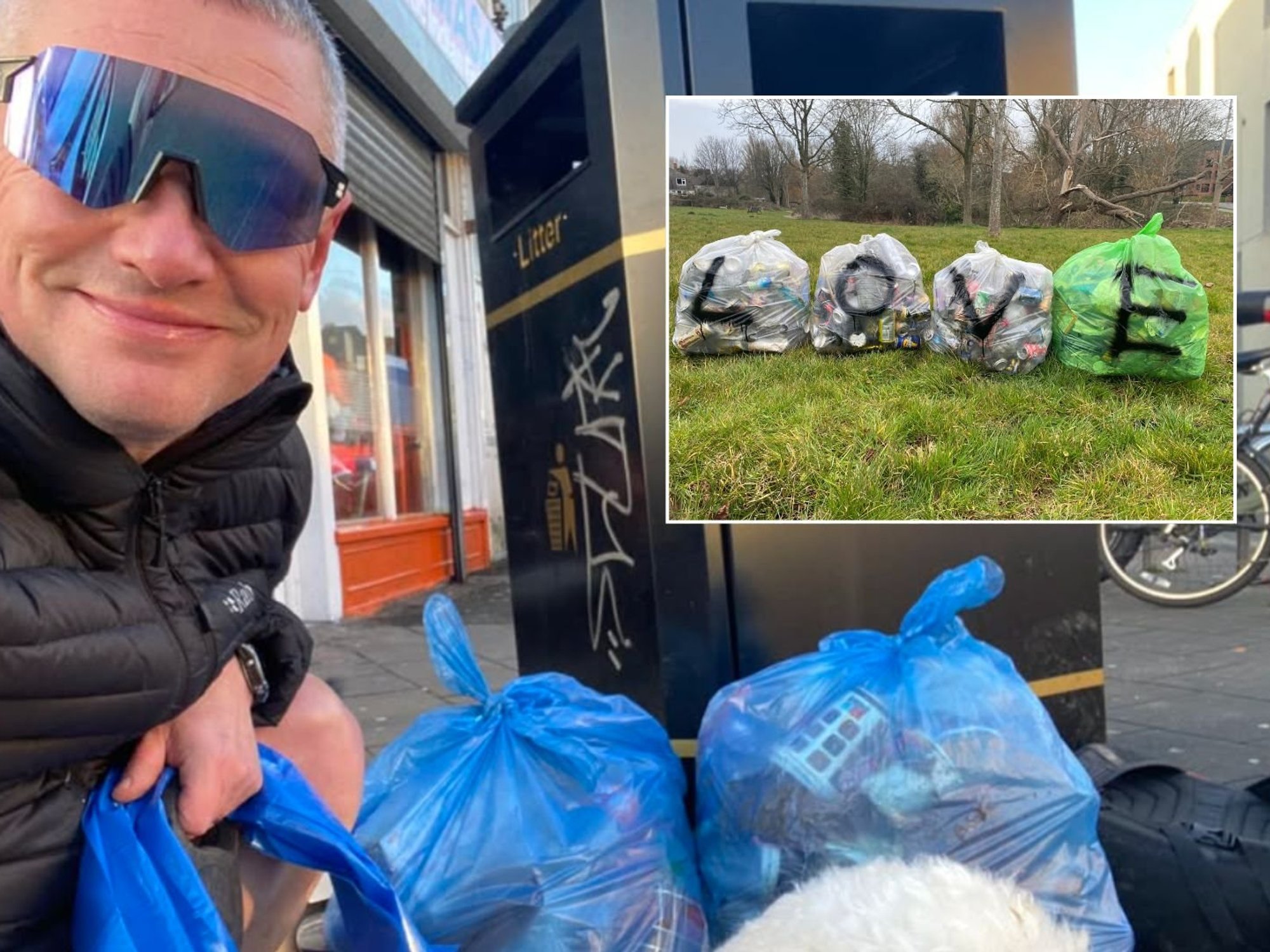 Litter picking group started in Britain aims to collect ONE MILLION bags filled with rubbish worldwide