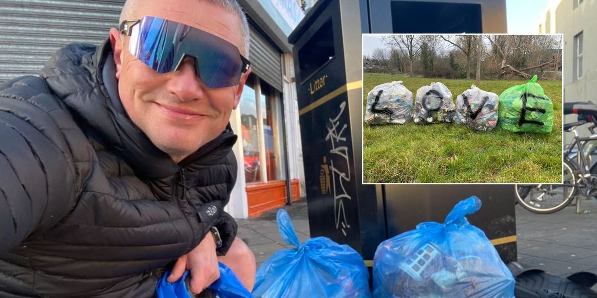 Litter picking group started in Britain aims to collect ONE MILLION bags filled with rubbish worldwide Litter picking group started in Britain aims to collect ONE MILLION bags filled with rubbish worldwide