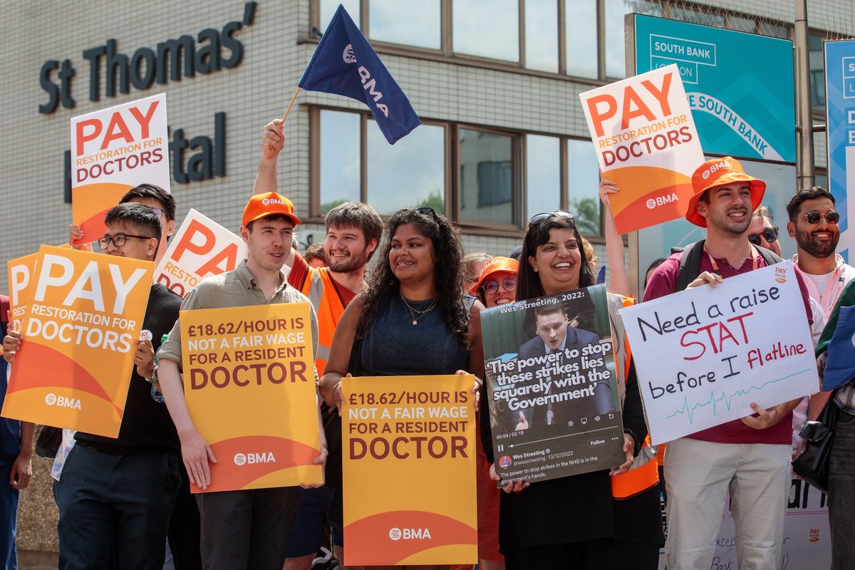 NHS chief warns junior doctors could stage walkouts 'every four weeks' for the next year