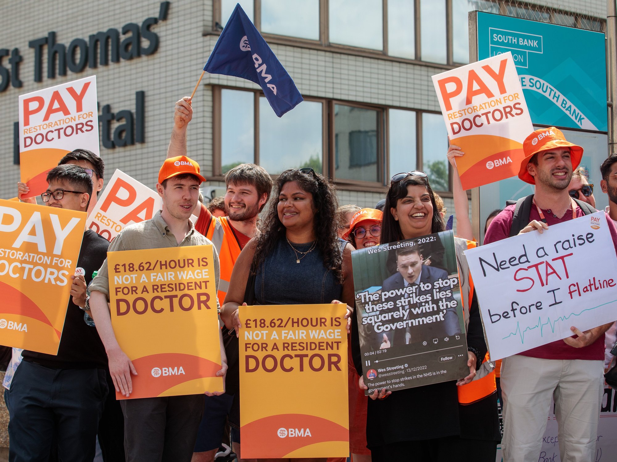 NHS chief warns junior doctors could stage walkouts 'every four weeks' for the next year