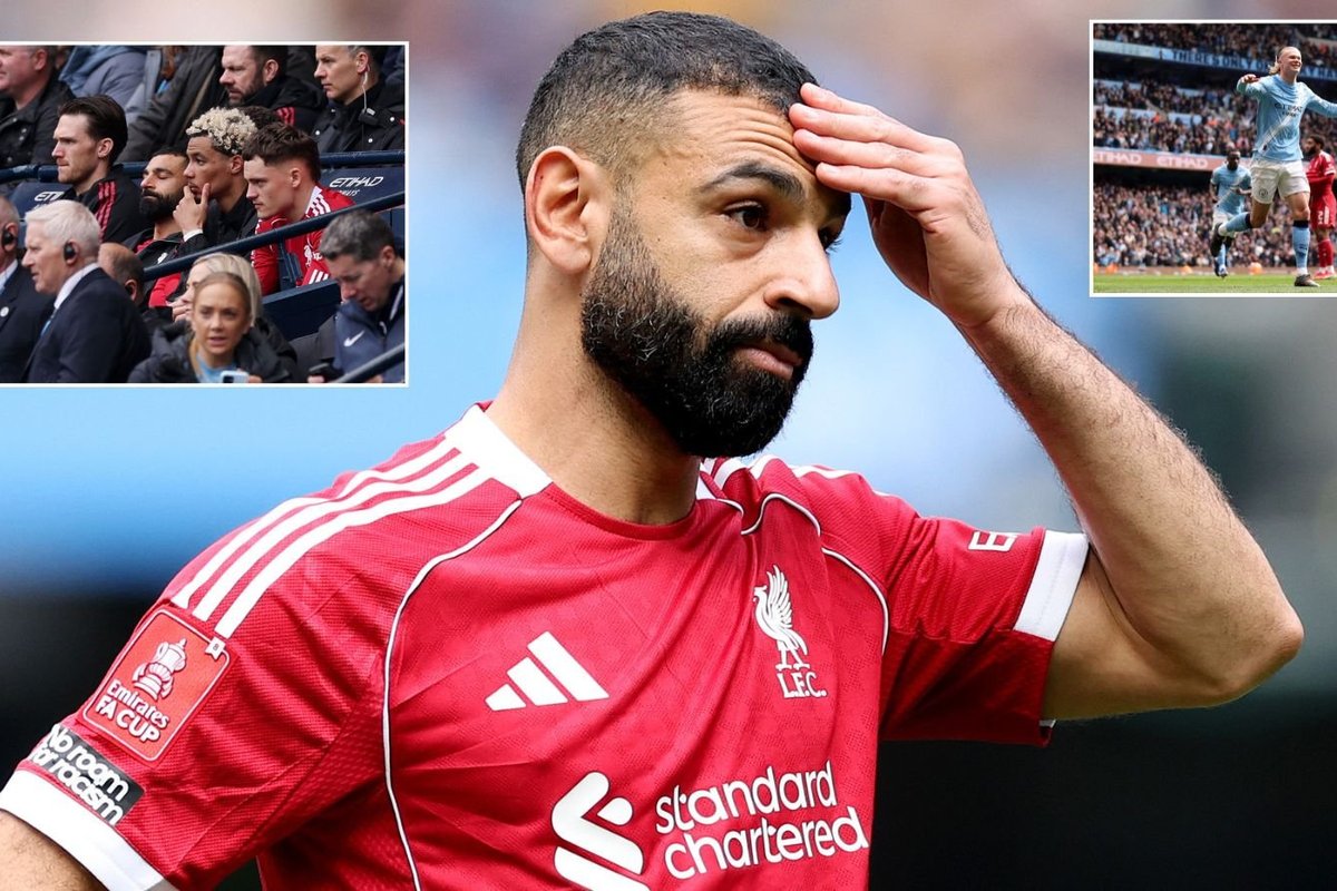 Mohamed Salah is finished and Liverpool will be relieved to see the back of him after Man City FA Cup defeat