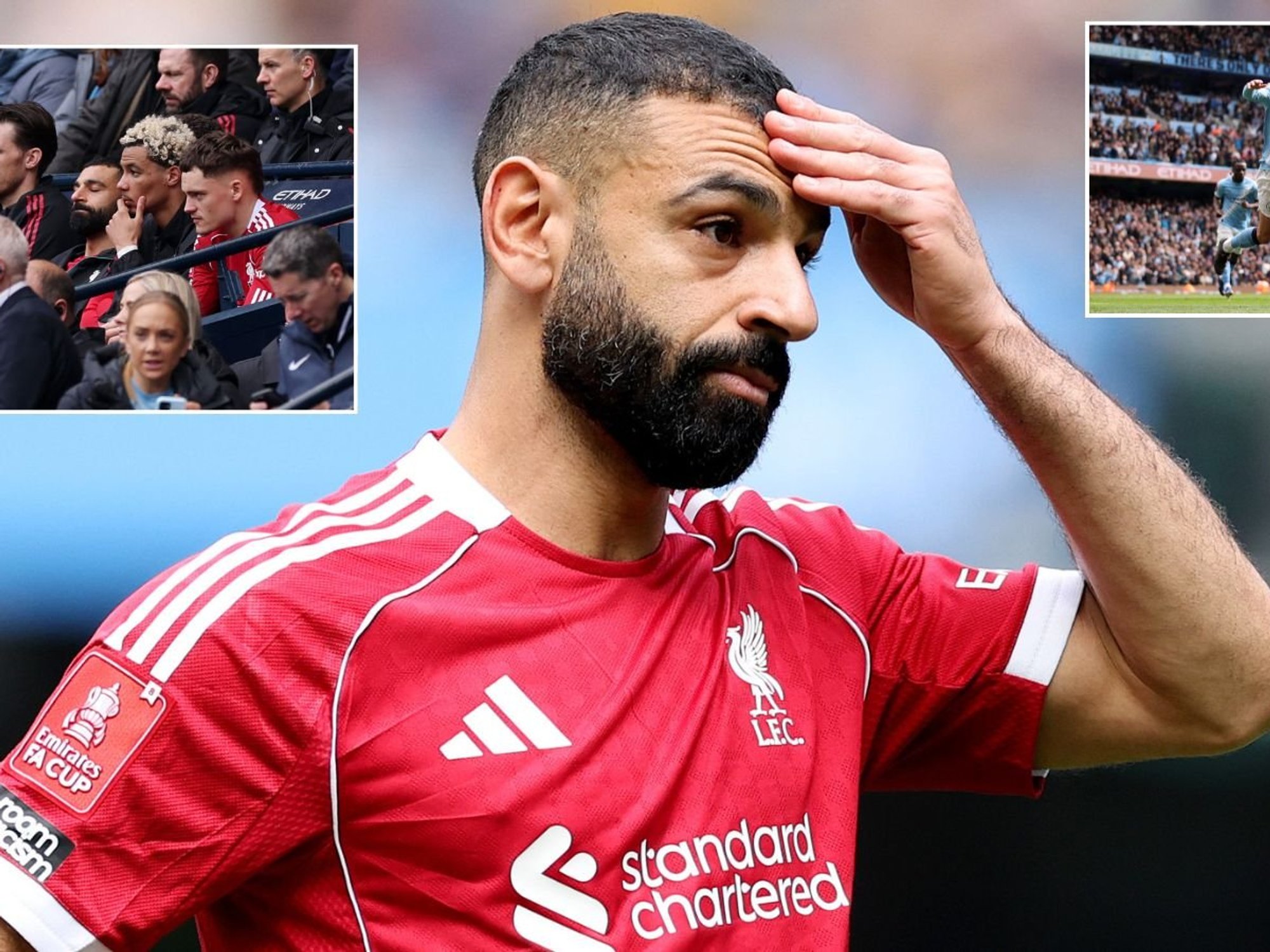 Mohamed Salah is finished and Liverpool will be relieved to see the back of him after Man City FA...