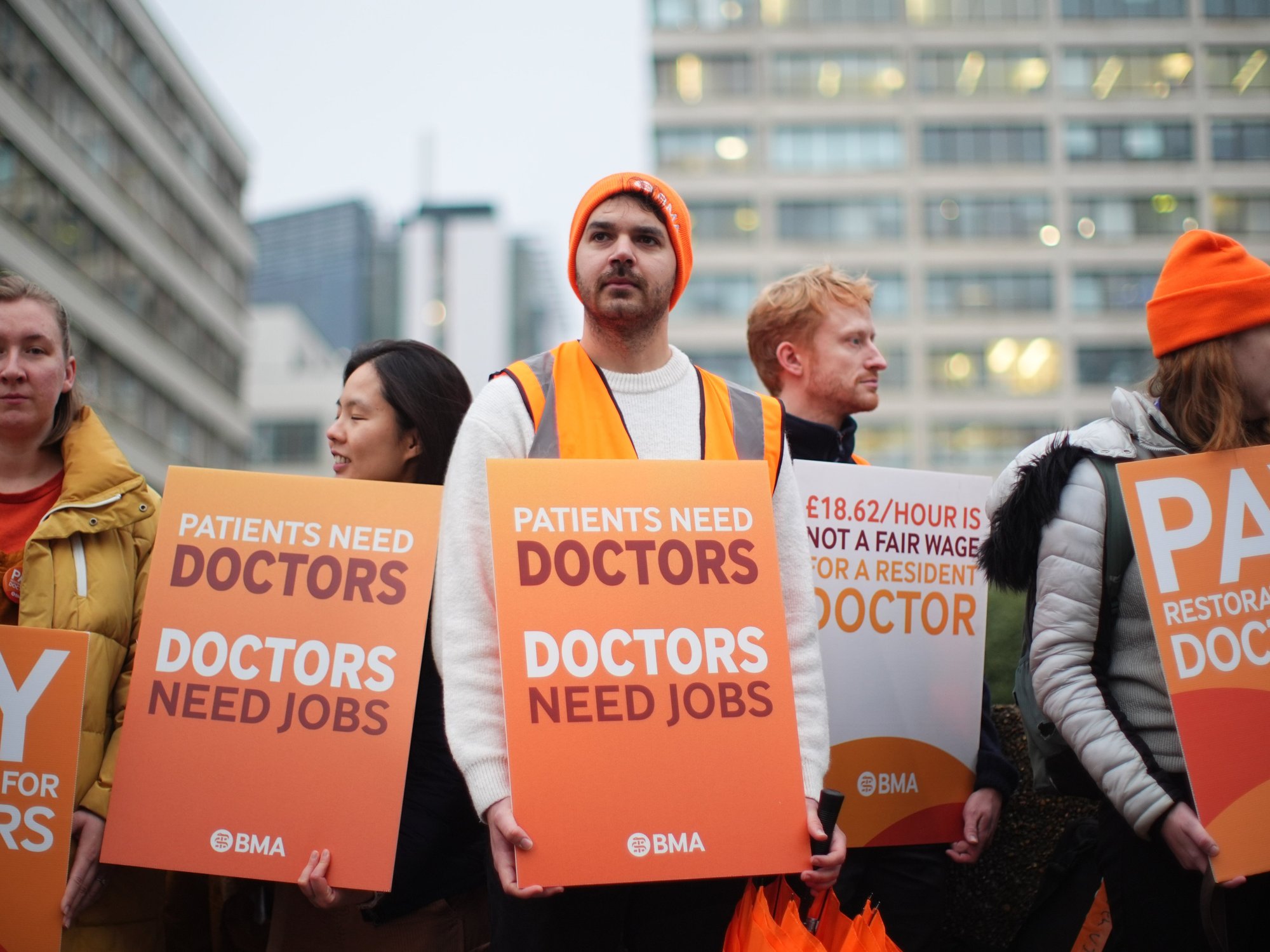 NHS to sideline striking junior doctors as Easter walkout threatens chaos