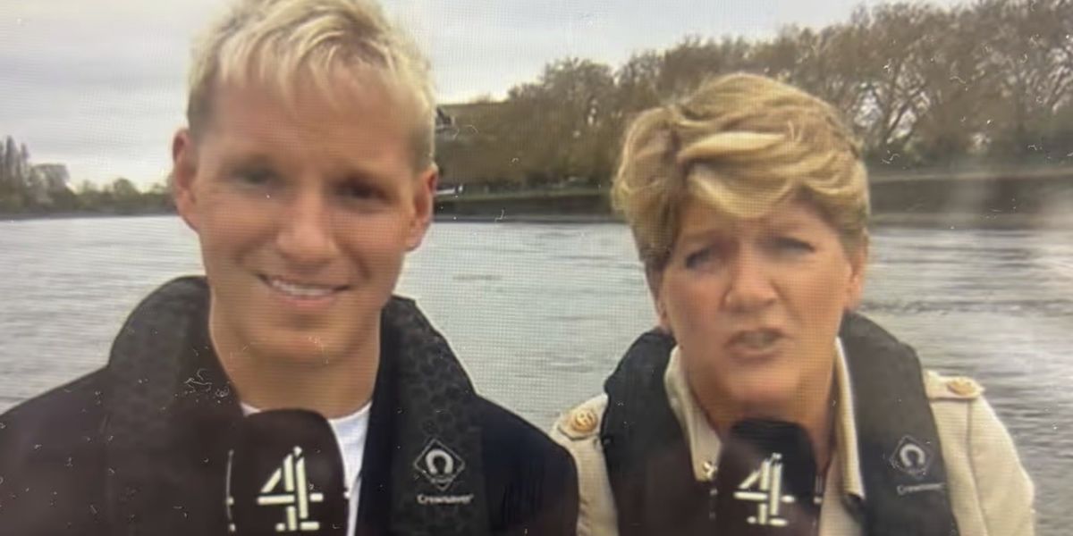 Clare Balding forced to apologise after Oxford cox outburst on live TV Clare Balding forced to apologise after Oxford cox outburst on live TV