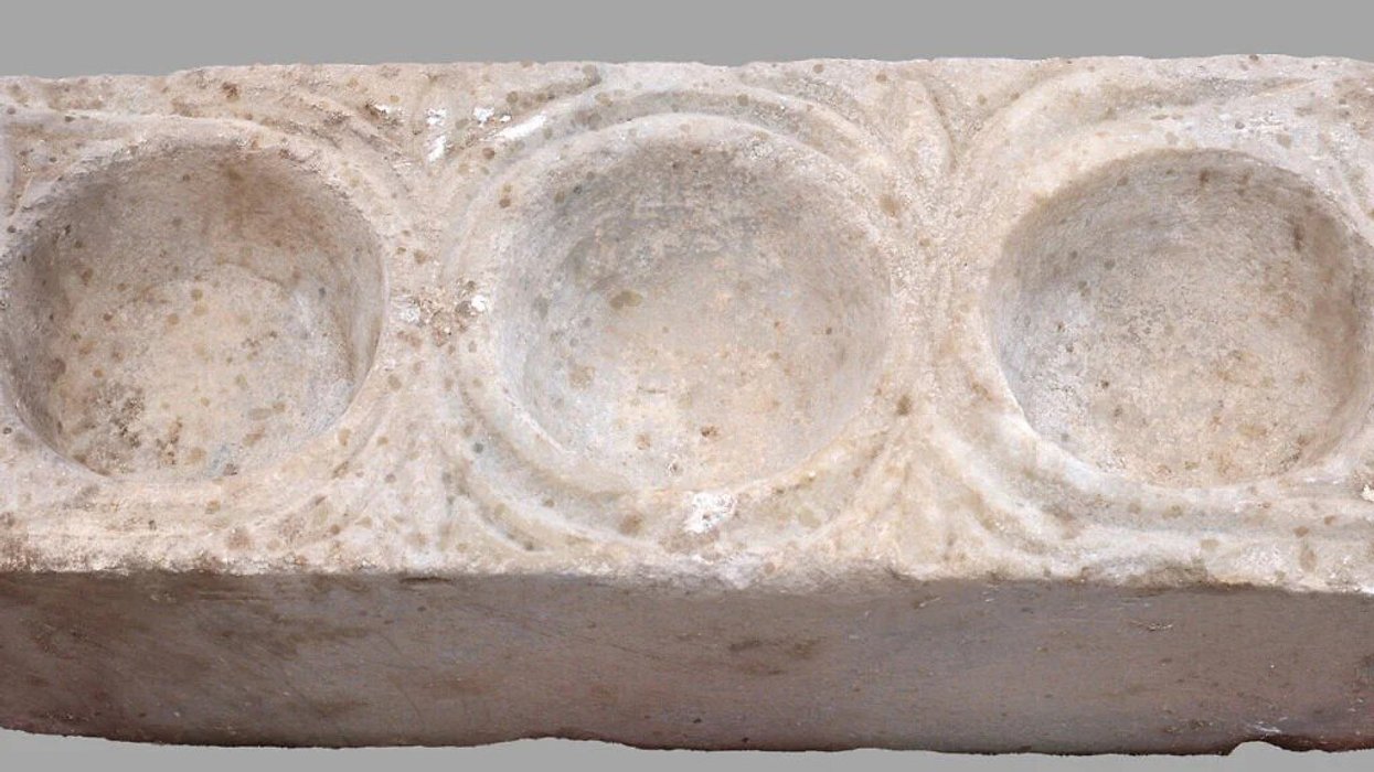 Archaeologists uncover marble artefact in ‘cradle of Christianity’ that may alter baptism history