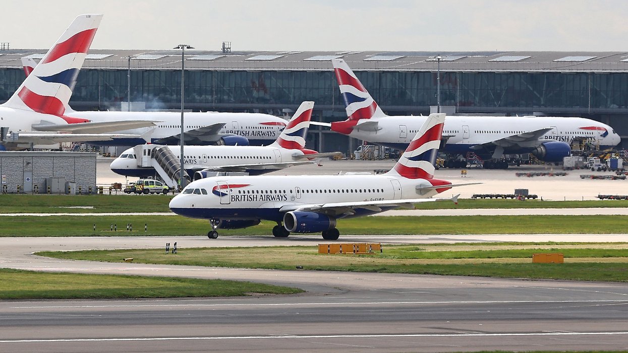 British Airways flight turns around mid-flight and returns to Heathrow after fumes filled the cockpit and pilots were forced to wear oxygen masks