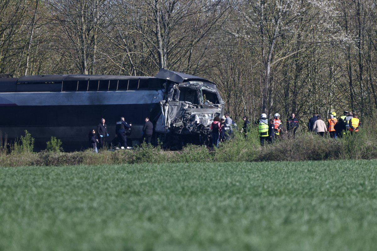 Train driver killed and 27 injured in France after horror collision with a truck