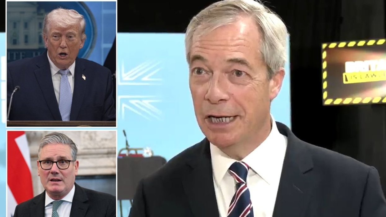 Nigel Farage outlines first thing Keir Starmer must do after Donald Trump compared PM to Neville Chamberlain