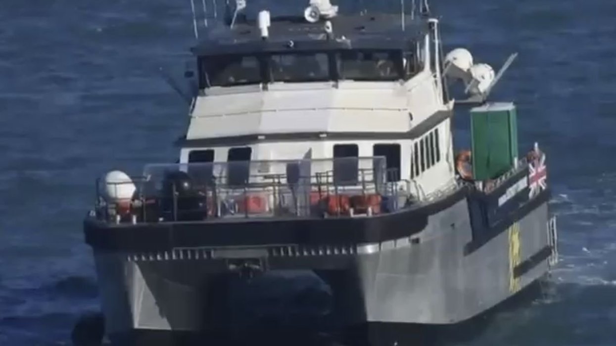 Border Security Command uses new vessels for first time today to pick up migrants in English Channel