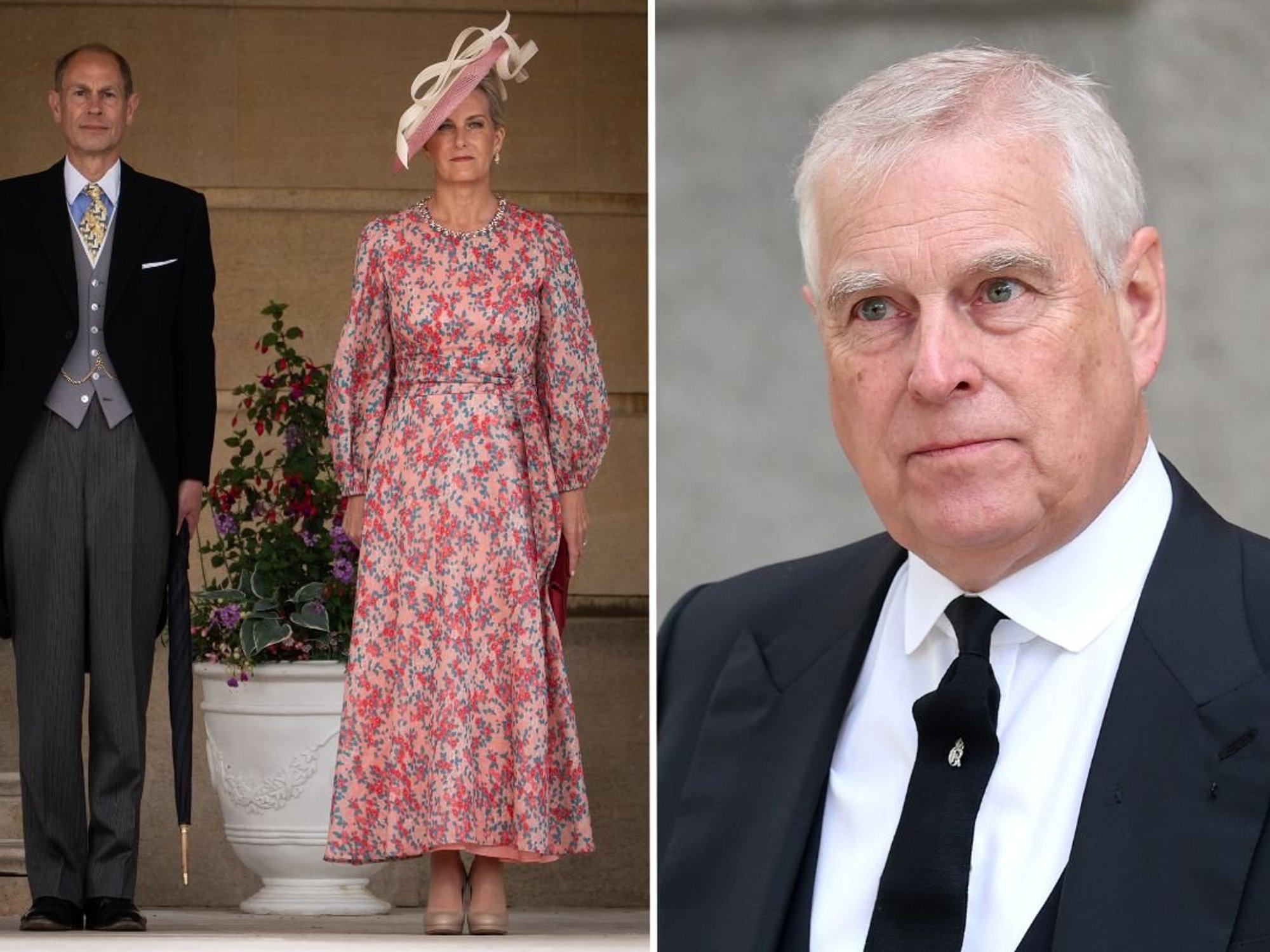 Edward and Sophie 'checked on Andrew Mountbatten-Windsor amid fears he is struggling to cope with...