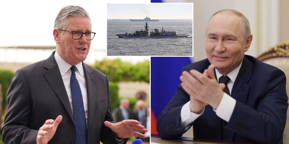 Keir Starmer mocked by Vladimir Putin as Russian warship sails through Channel despite PM’s vow to seize vessels Keir Starmer mocked by Vladimir Putin as Russian warship sails through Channel despite PM’s vow to seize vessels