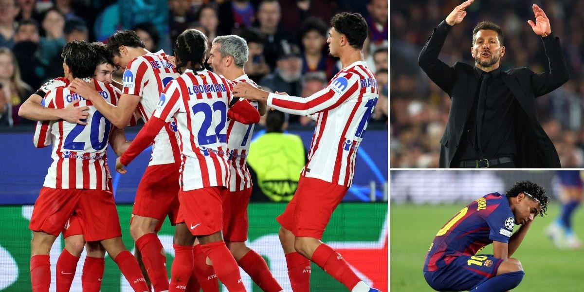 Diego Simeone’s managerial first leaves Barcelona staring at Champions League exit after Atletico loss Diego Simeone’s managerial first leaves Barcelona staring at Champions League exit after Atletico loss