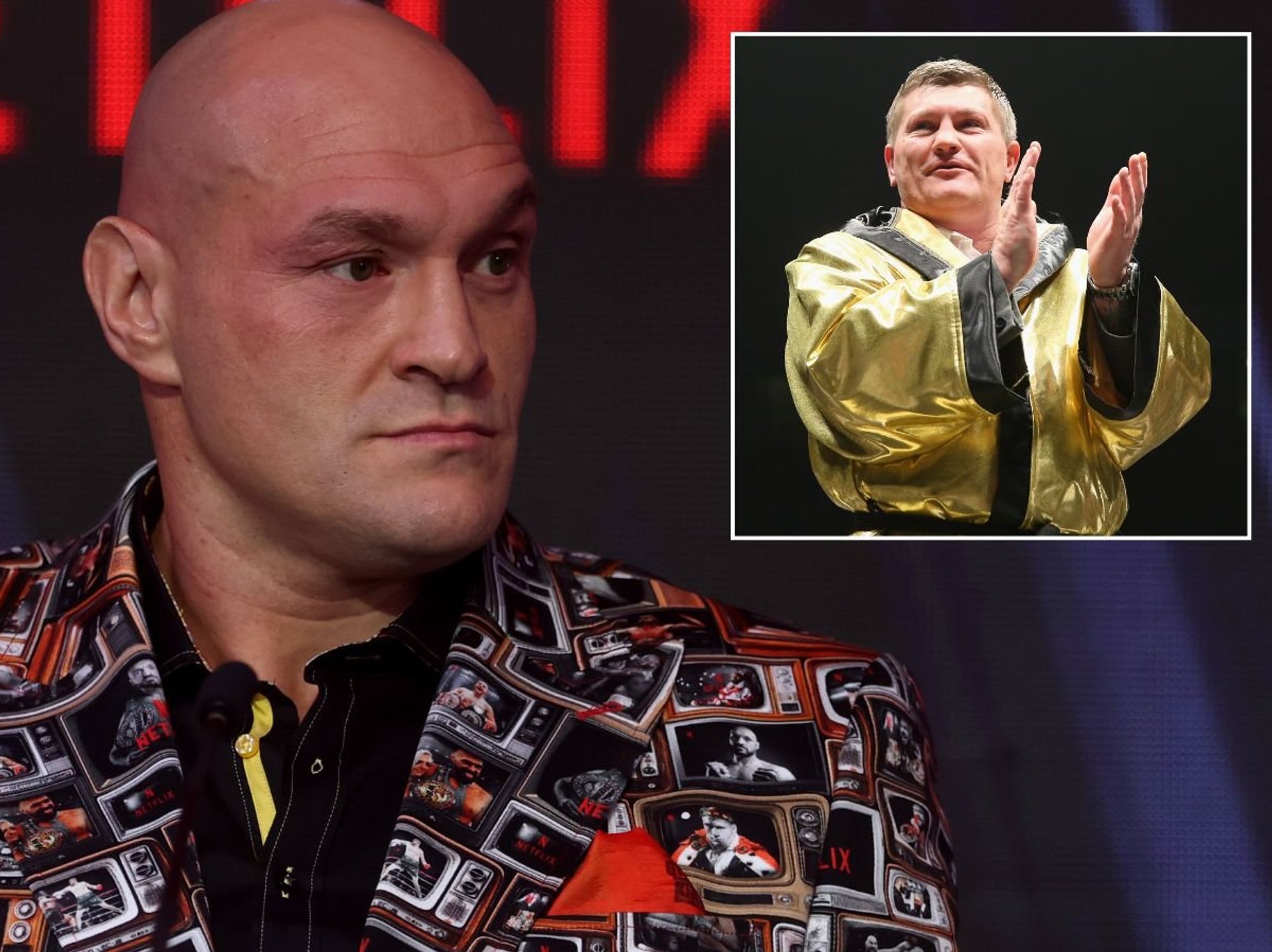 Tyson Fury to pay tribute to Ricky Hatton in comeback boxing fight