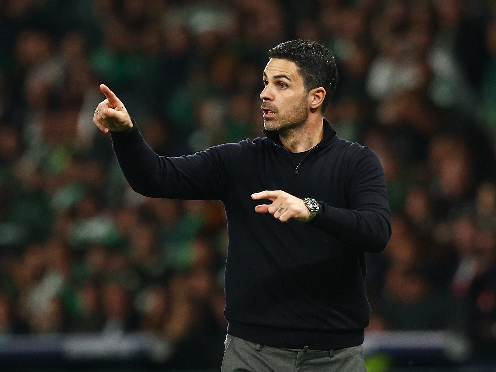 Mikel Arteta opens up on Arsenal contract talks as he fights to salvage season