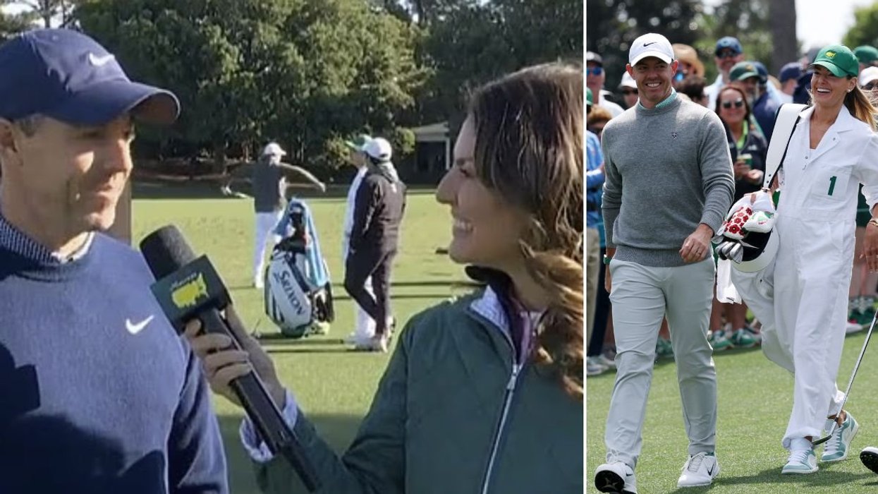 TV presenter and Rory McIlroy chat two years after rumoured relationship rocked Erica Stoll marriage